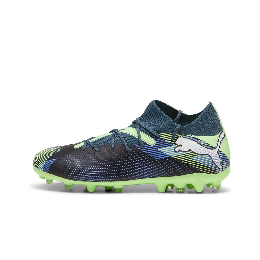 Puma botas de futbol niño cesped artificial FUTURE 7 MATCH MG JR MNAM lateral exterior