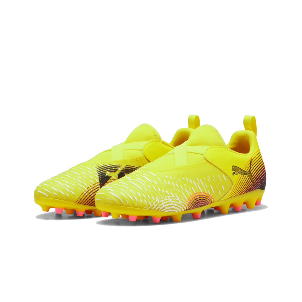 Puma botas de futbol niño cesped artificial FUTURE 8 MATCH LL MG AM lateral interior