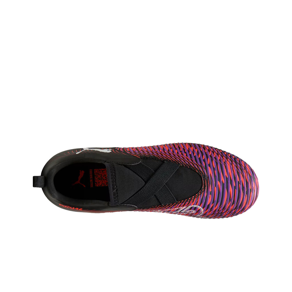 Puma botas de futbol niño cesped artificial FUTURE 8 MATCH LL MG JR NERS vista superior