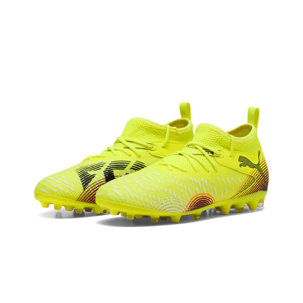 Puma botas de futbol niño cesped artificial FUTURE 8 MATCH MG AM lateral interior