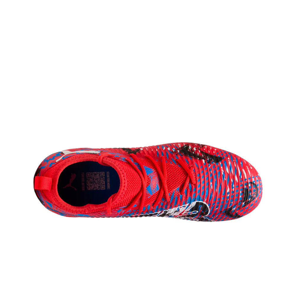 Puma botas de futbol niño cesped artificial FUTURE 8 MATCH PLAYMAKERS FG/AG JR RO vista superior