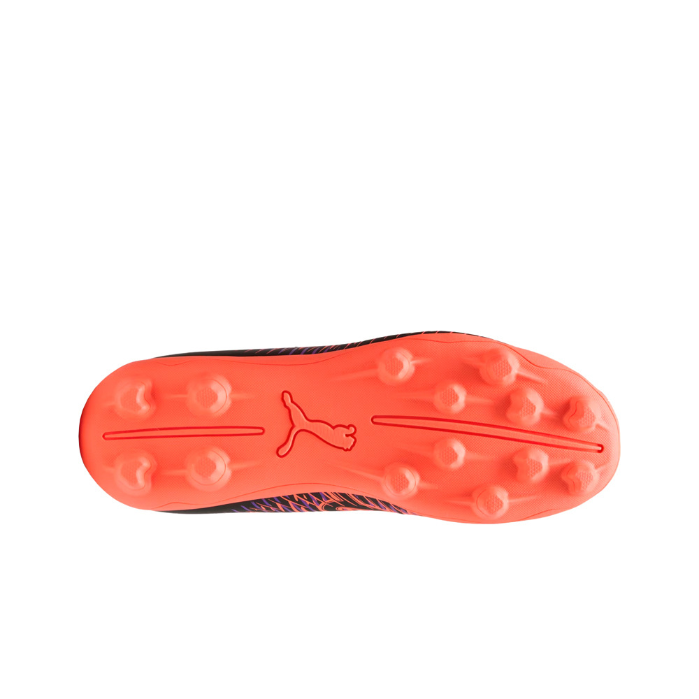 Puma botas de futbol niño cesped artificial FUTURE 8 PLAY V FG/AG RB Jr vista trasera