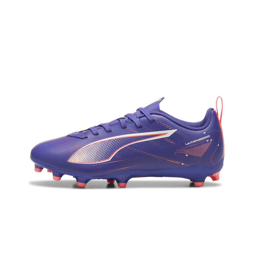 Puma botas de futbol niño cesped artificial ULTRA 5 PLAY FG/AG J lateral exterior