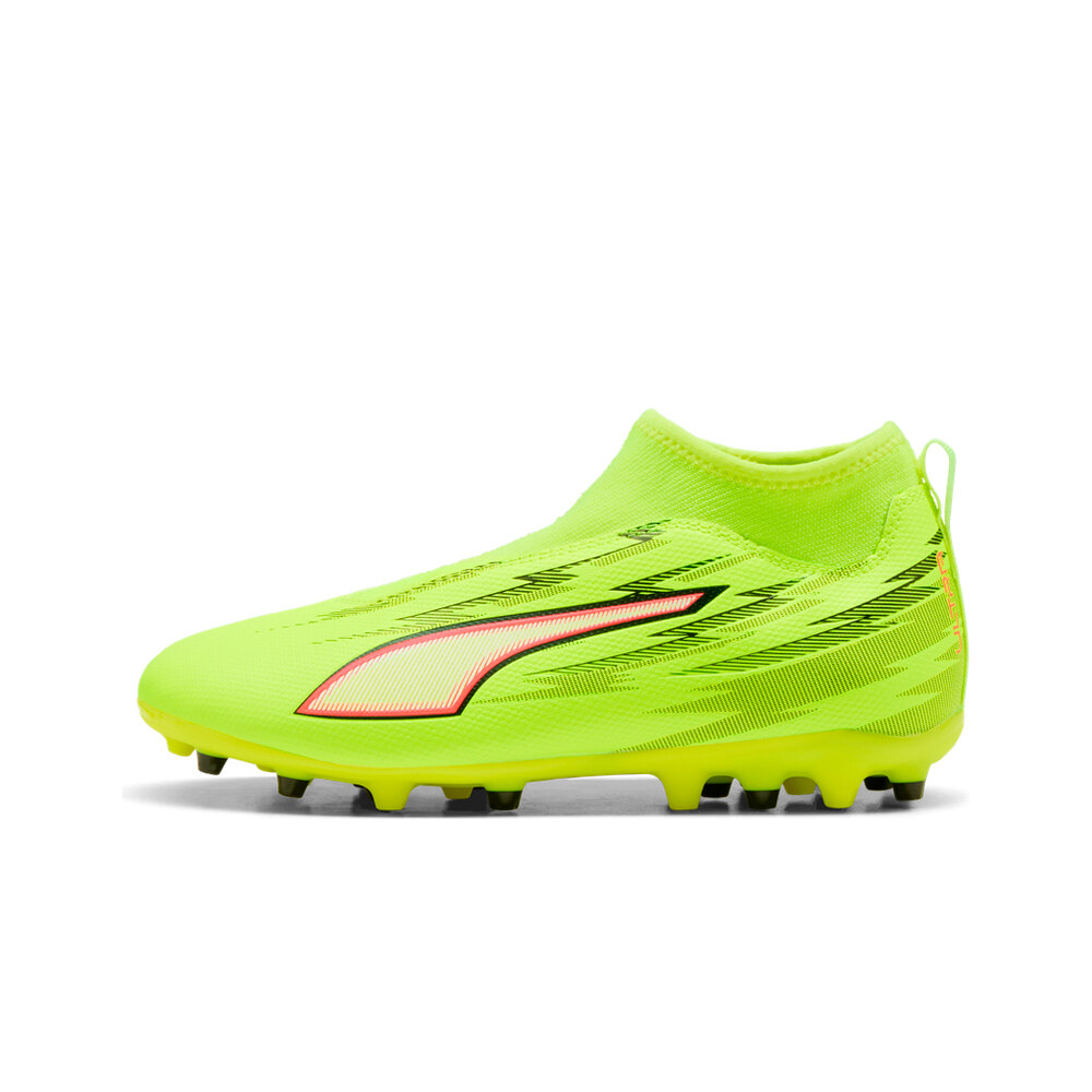 Puma botas de futbol niño cesped artificial ULTRA 6 MATCH+ LL MG lateral exterior