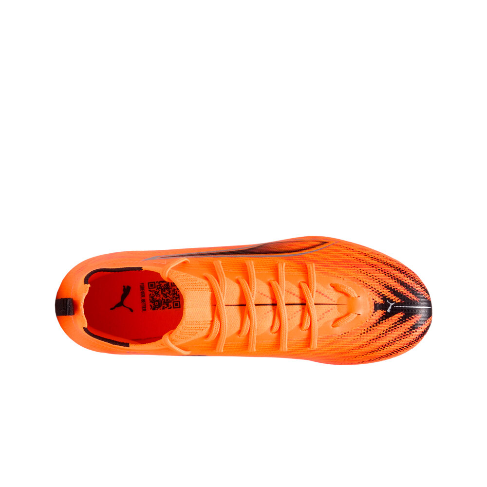 Puma botas de futbol niño cesped artificial ULTRA 6 PRO FG/AG Jr vista superior