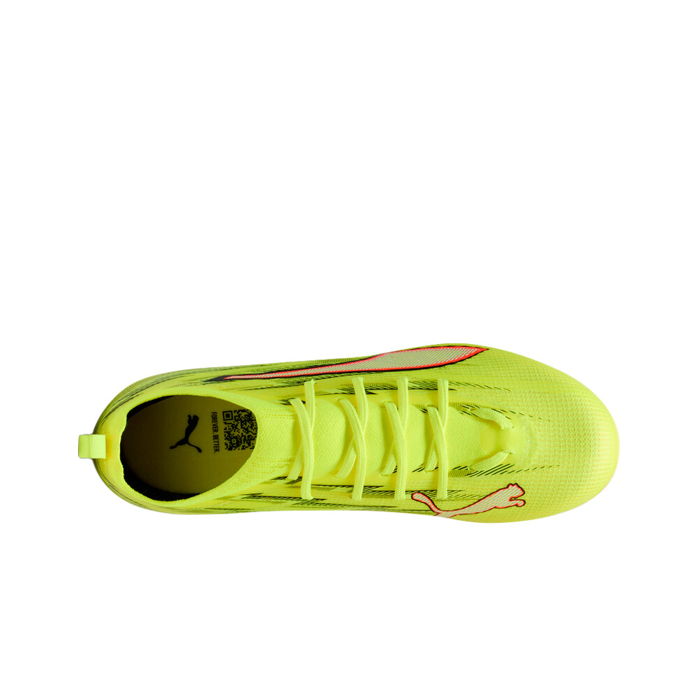 Puma botas de futbol niño cesped artificial ULTRA 6 PRO FG/AG Jr vista trasera