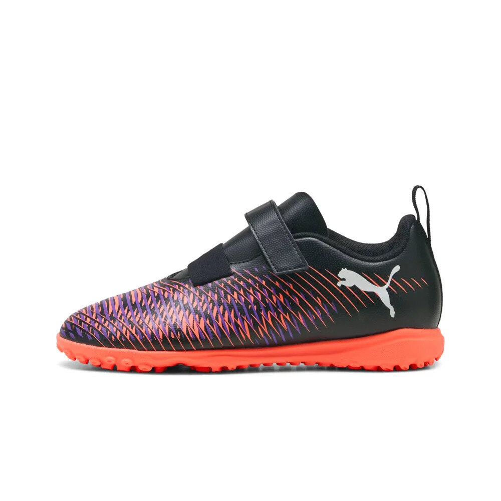 Puma botas de futbol niño multitaco y terreno duro FUTURE 8 PLAY TT V Jr lateral exterior