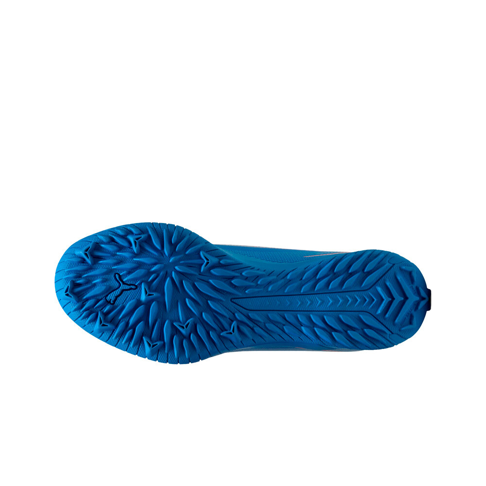Puma botas de futbol niño multitaco y terreno duro ULTRA 6 PLAY TT JR AZ vista trasera