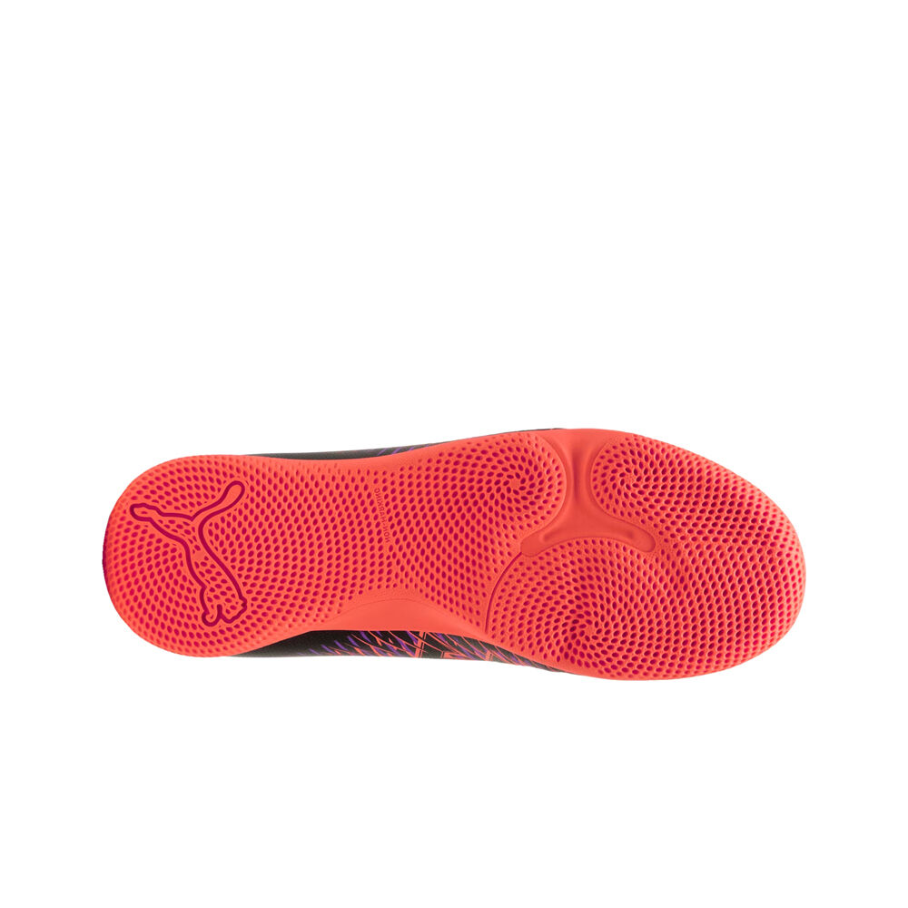 Puma botas fútbol sala niño FUTURE 8 PLAY IT JR NERS vista trasera