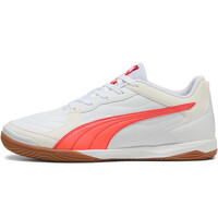 Puma botas fútbol sala PRESSING IV BLNA lateral exterior