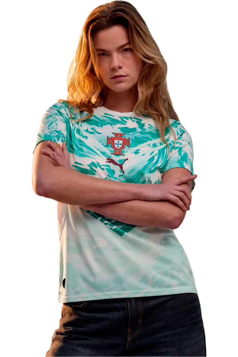 Puma camiseta de fútbol oficiales FPF Away Jersey Repl vista frontal