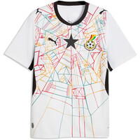 Puma camiseta de fútbol oficiales GHANA 25 HOME JERSEY 04
