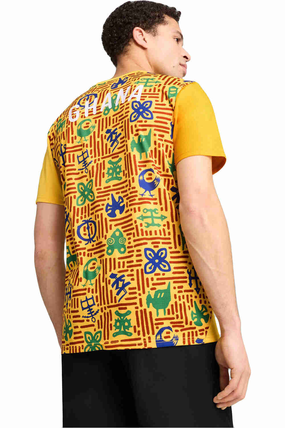 Puma camiseta de fútbol oficiales GIRONA 25 Premmatch SS Jersey vista trasera