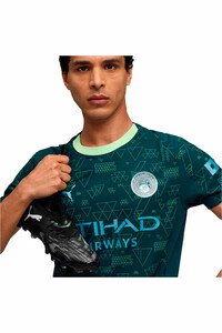 Puma camiseta de fútbol oficiales MANCHESTER CITY 26 4th Jersey Auth vista detalle