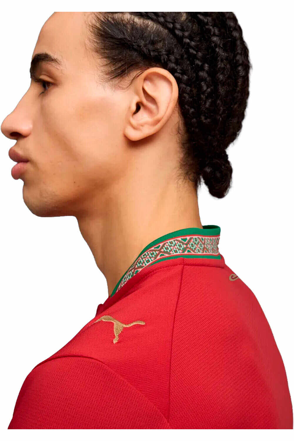 Puma camiseta de fútbol oficiales MARRUECOS 25 HOME JERSEY 03