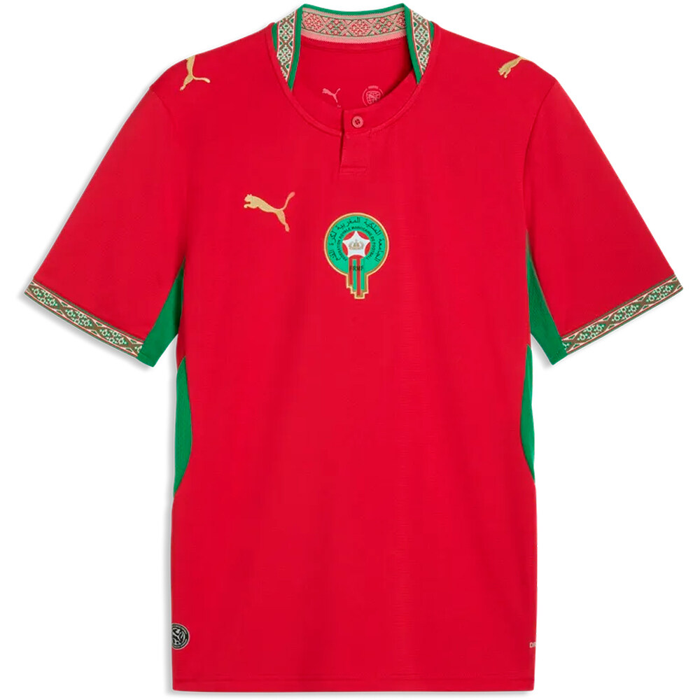Puma camiseta de fútbol oficiales MARRUECOS 25 HOME JERSEY 04