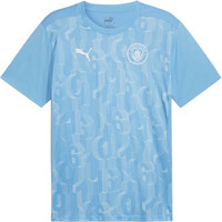 Puma camiseta de fútbol oficiales M.CITY 25 PREMATCH 04