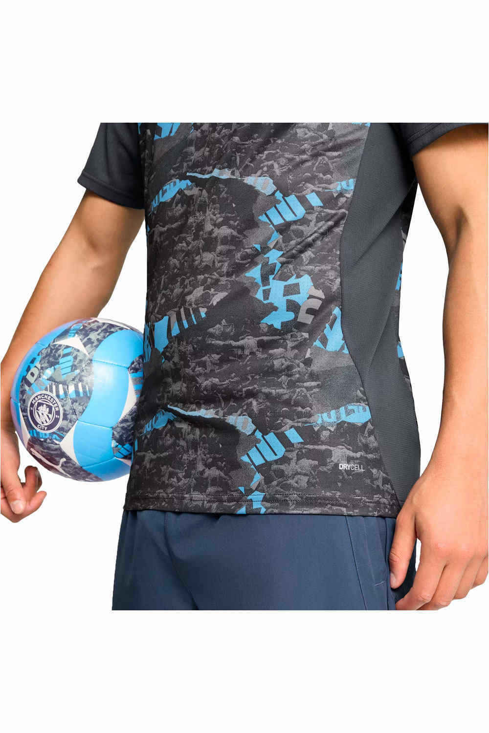 Puma camiseta de fútbol oficiales M.CITY 25 Prematch SS Jersey 03