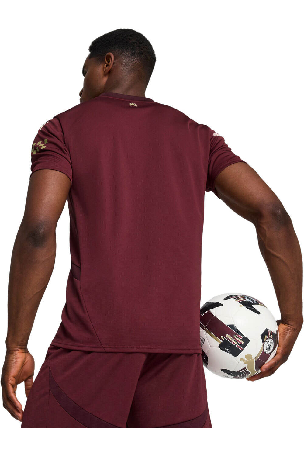 Puma camiseta de fútbol oficiales M.CITY 25 Third Jersey Replica vista trasera