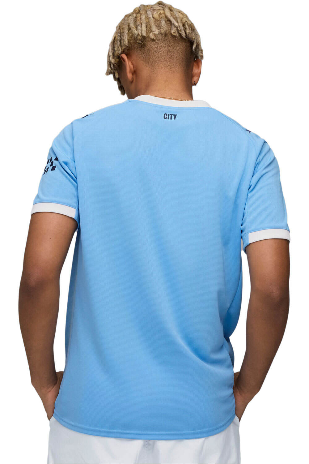 Puma camiseta de fútbol oficiales M.CITY 26 HOME JERSEY AZ vista trasera