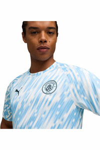 Puma camiseta de fútbol oficiales M.CITY 26 PREMATCH AZBL vista detalle