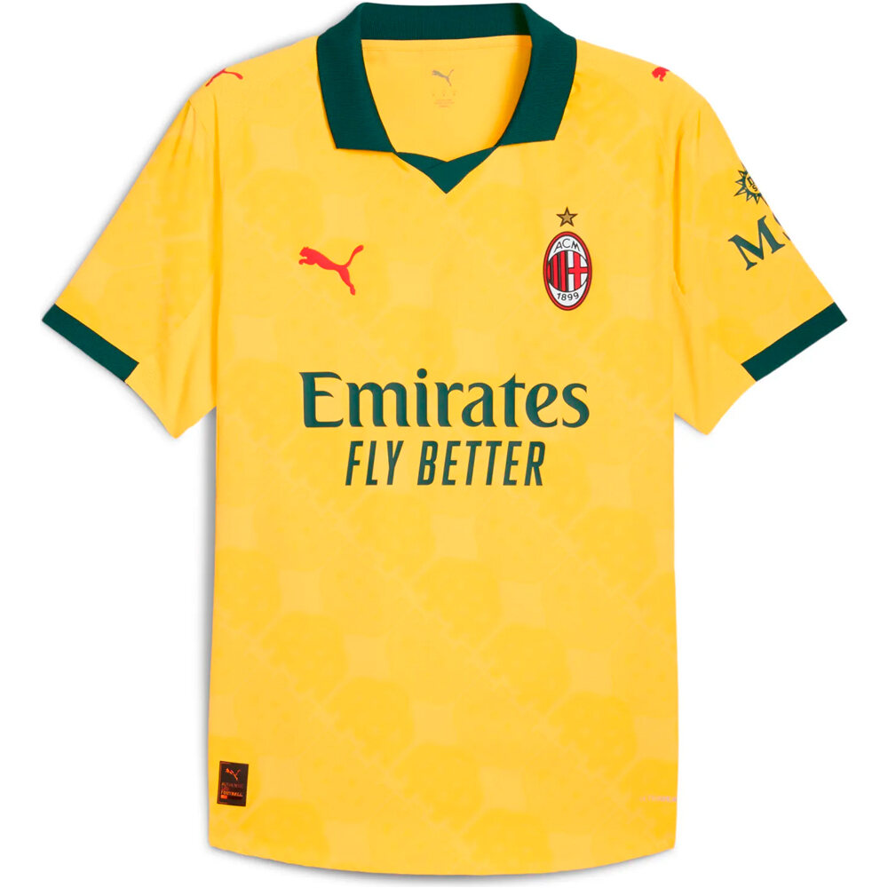 Puma camiseta de fútbol oficiales MILAN 26 3rd Jersey Authe 04