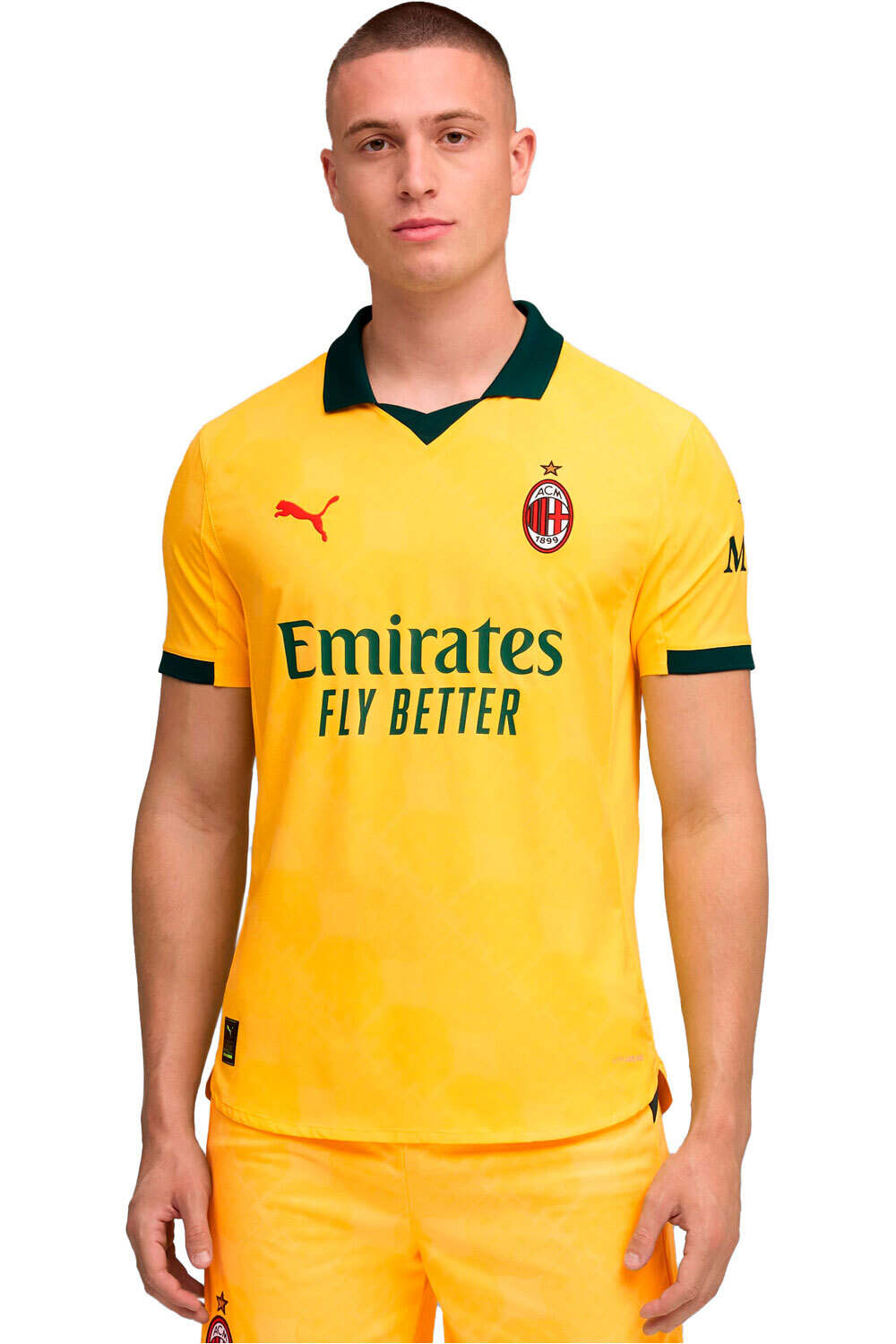 Puma camiseta de fútbol oficiales MILAN 26 3rd Jersey Authe vista frontal
