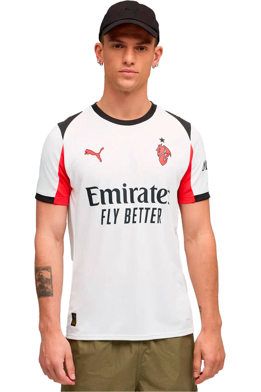 Puma camiseta de fútbol oficiales MILAN 26 AWAY JERSEY BLRO vista frontal