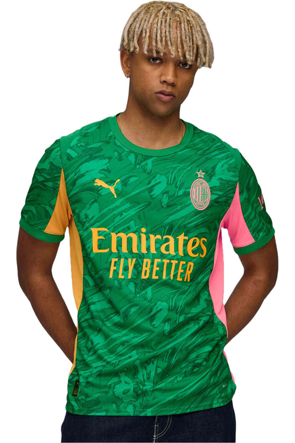 Puma camiseta de fútbol oficiales MILAN 26 GK Jersey Replic vista frontal