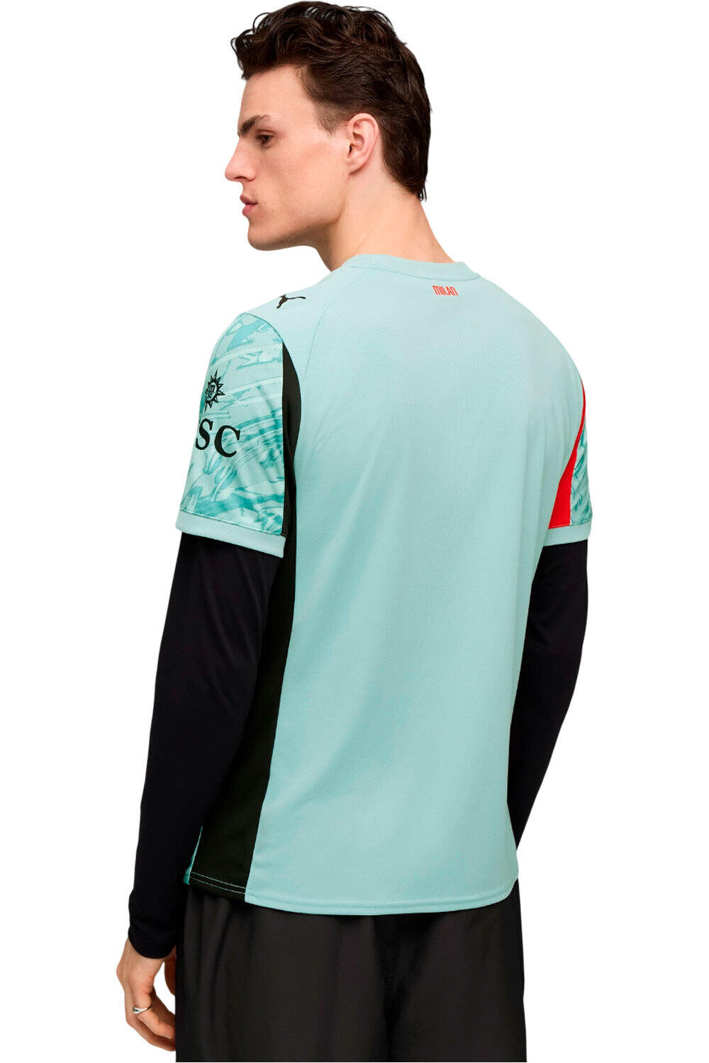 Puma camiseta de fútbol oficiales MILAN 26 GK Jersey Replic vista trasera