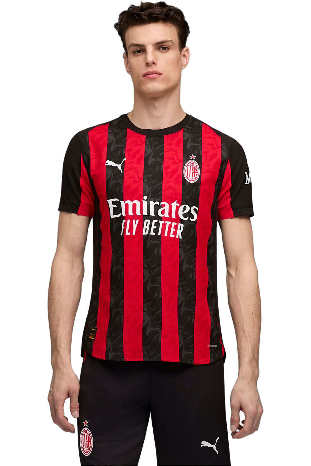 Puma camiseta de fútbol oficiales MILAN 26 Home Jersey Auth vista frontal