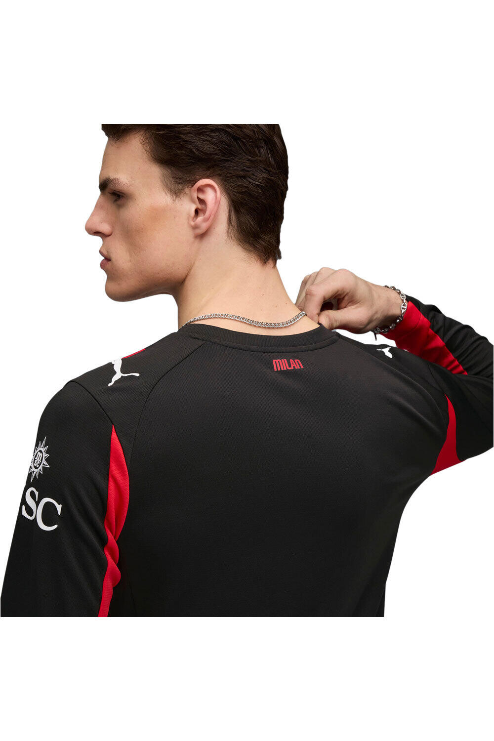 Puma camiseta de fútbol oficiales MILAN 26 Home Jersey Repl vista detalle