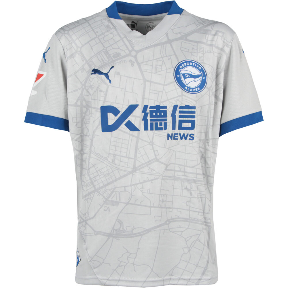 Puma camiseta de fútbol oficiales niño ALAVES 25 Away Jersey Jr vista frontal