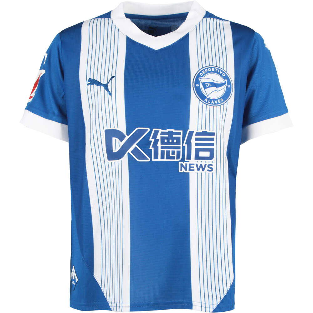 Puma camiseta de fútbol oficiales niño Alaves Home Jersey J vista frontal