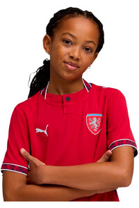 Puma camiseta de fútbol oficiales niño FACR Home Jersey Rep vista detalle