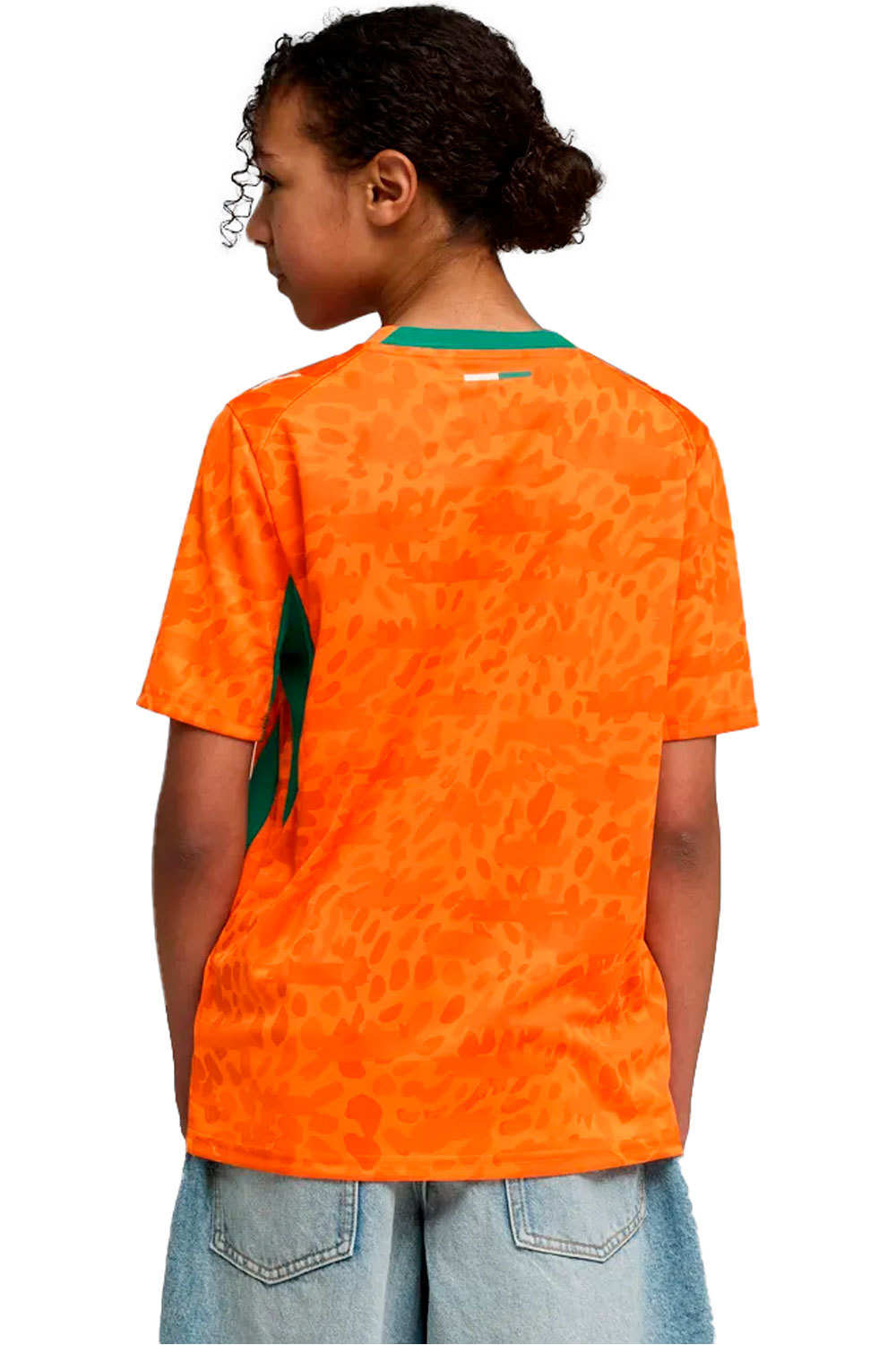 Puma camiseta de fútbol oficiales niño FIF Home Jersey Repl vista trasera