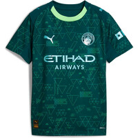 Puma camiseta de fútbol oficiales niño MANCHESTER CITY 26 4th Replica Jr 03