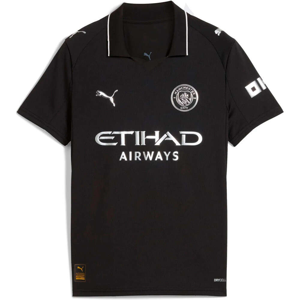Puma camiseta de fútbol oficiales niño MANCHESTER CITY 26 Away Jersey Rep 03