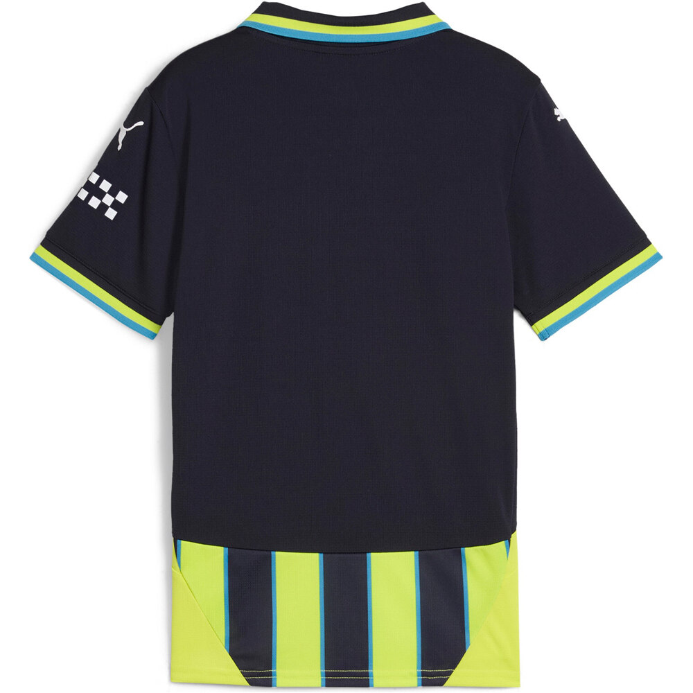 Puma camiseta de fútbol oficiales niño M.CITY 25 Away Jersey Replica Jr 04