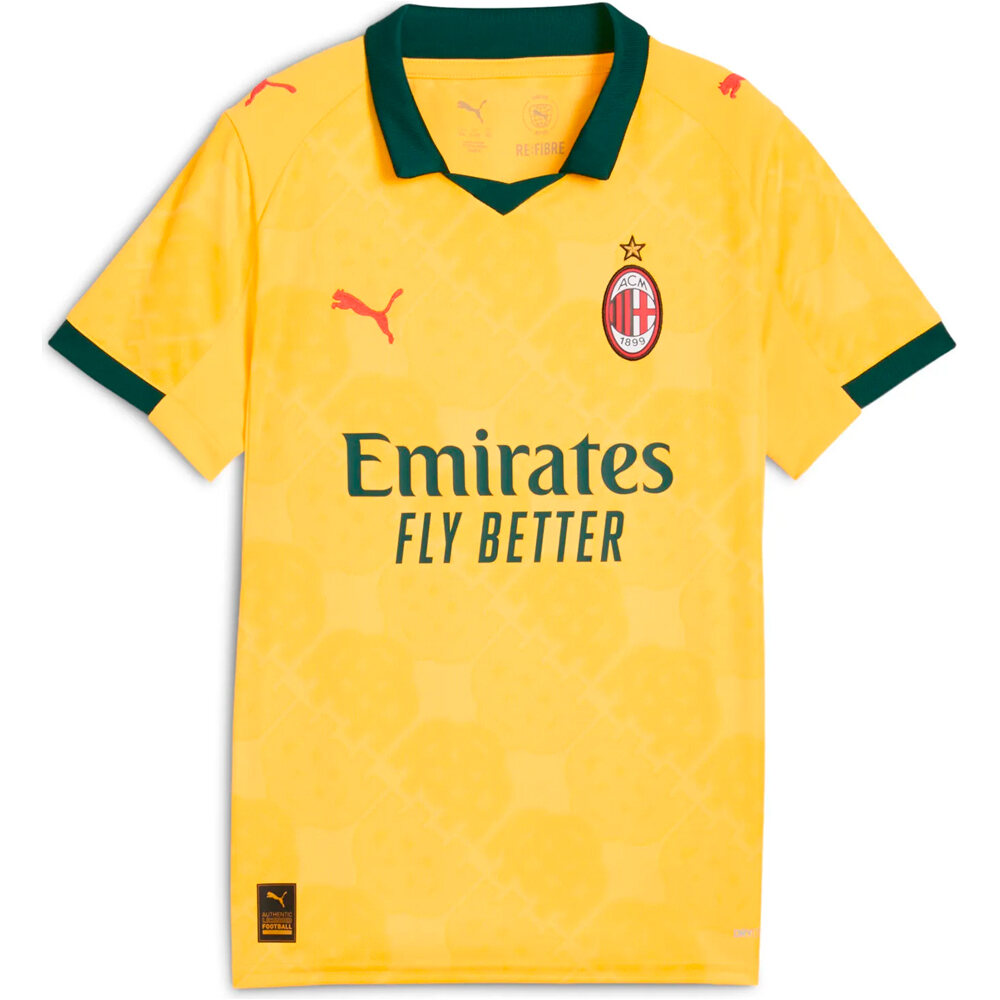 Puma camiseta de fútbol oficiales niño MILAN 26 3rd jersey Repli 03