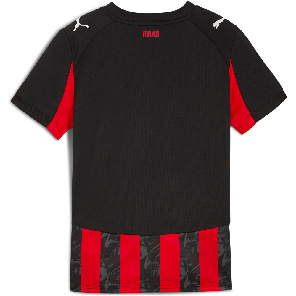 Puma camiseta de fútbol oficiales niño MILAN 26 Home Jersey Repl 04