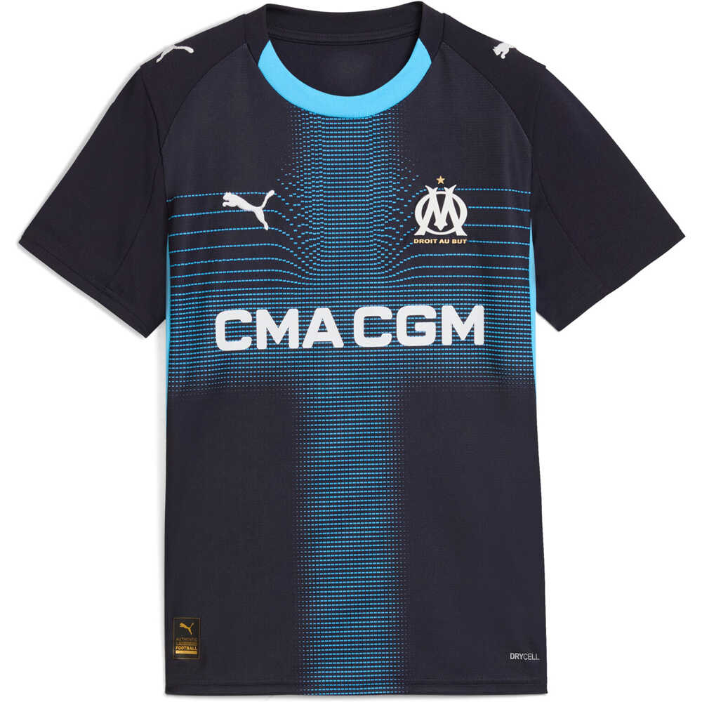 Puma camiseta de fútbol oficiales niño O.MARSELLA 26 Away Jersey Repli 03