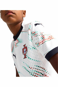 Puma camiseta de fútbol oficiales niño PORTUGAL 25 Away Jersey Replica Jr vista detalle