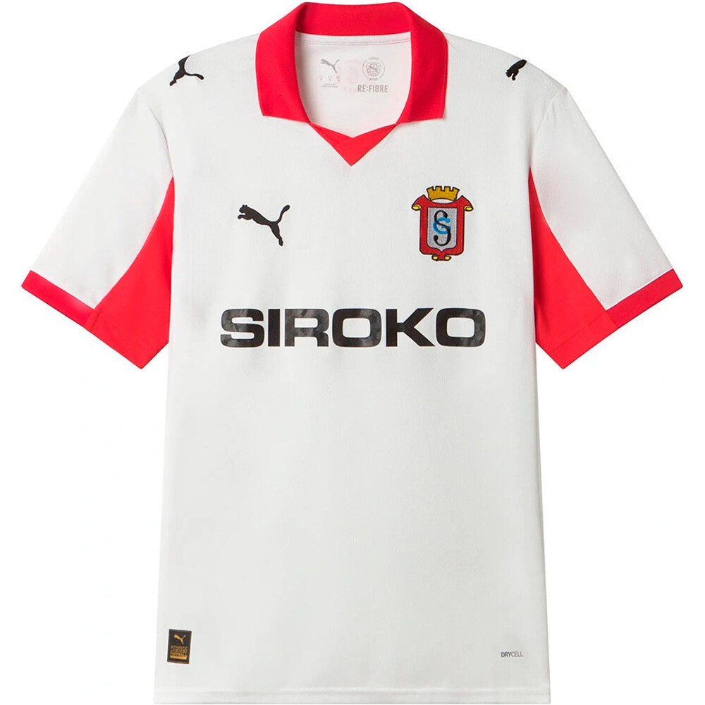 Puma camiseta de fútbol oficiales niño SPORTING GIJON 26 THIRD Jr vista frontal