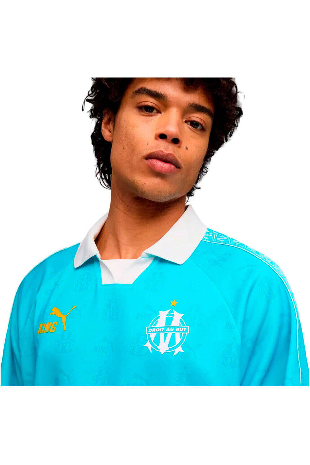 Puma camiseta de fútbol oficiales OM KING Retro Jersey 03