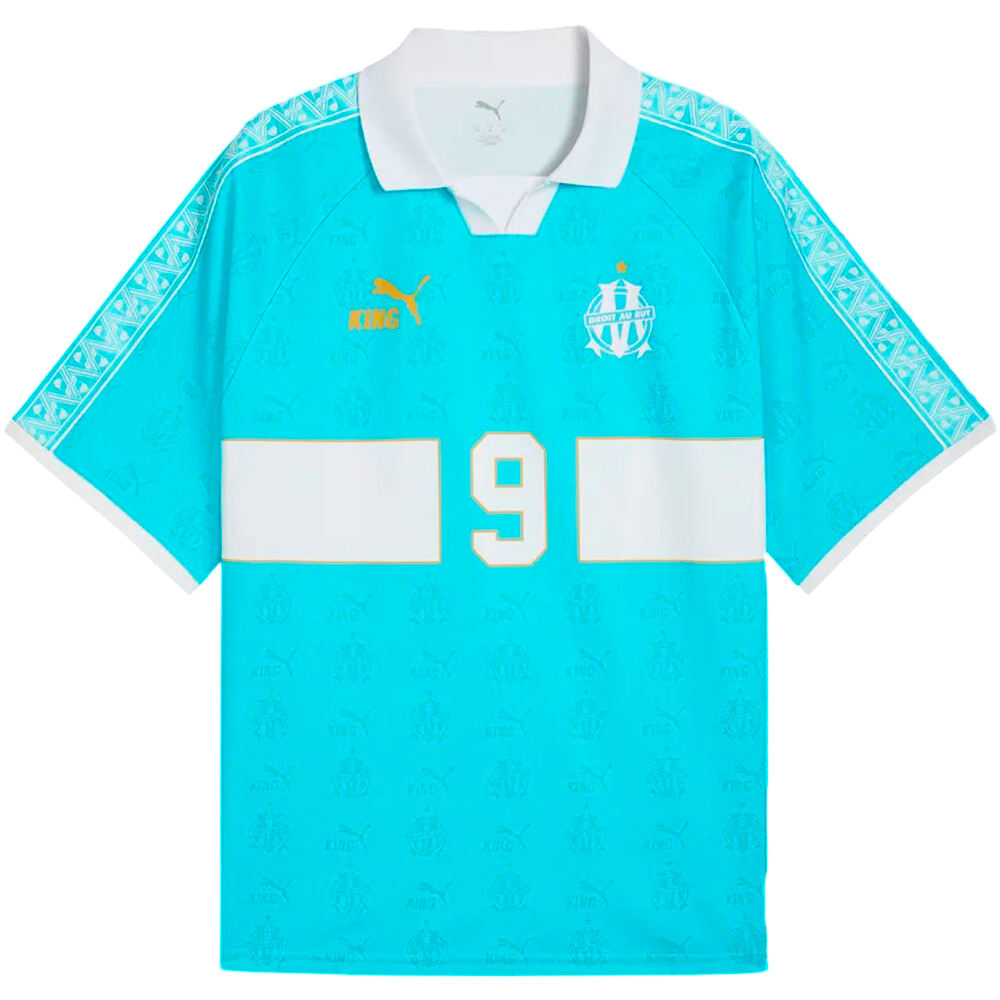Puma camiseta de fútbol oficiales OM KING Retro Jersey 04