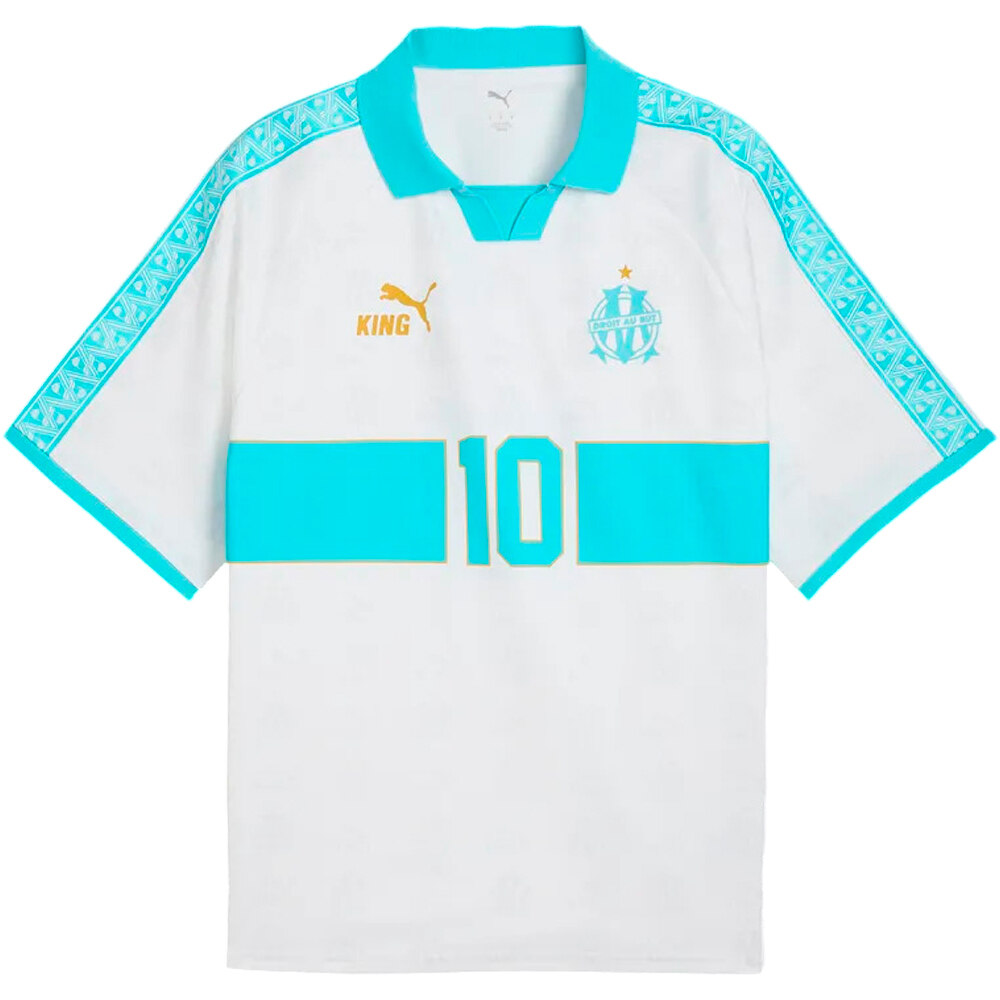 Puma camiseta de fútbol oficiales OM KING Retro Jersey 04