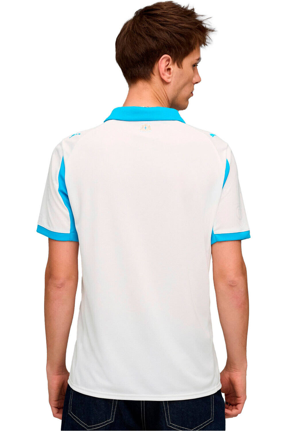 Puma camiseta de fútbol oficiales O.MARSELLA 26 Home Jersey Repli vista trasera