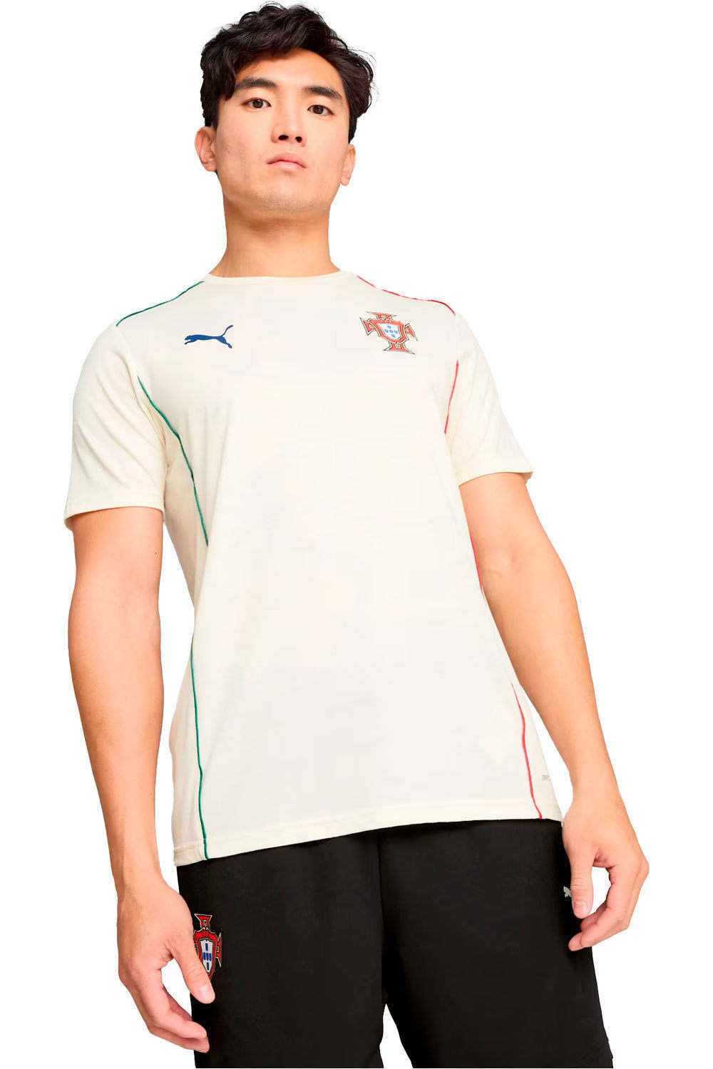 Puma camiseta de fútbol oficiales PORTUGAL 25 Casuals Tee vista frontal