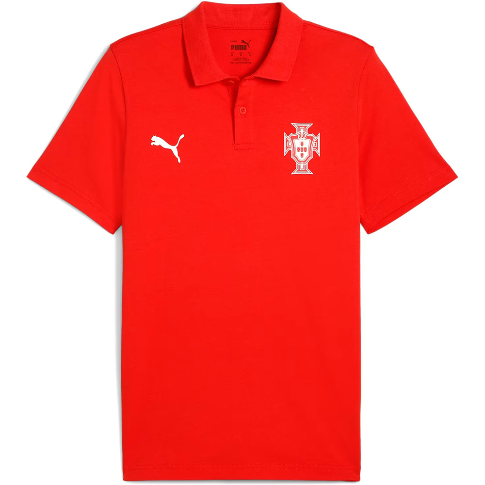 Puma camiseta de fútbol oficiales PORTUGAL 25  ftblESS Polo vista frontal